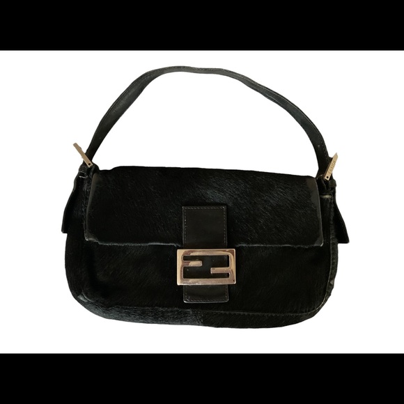 Bags Authentic Fendi Pony Hair Baguette Poshmark